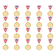 thumbnail image 1 of Medalla Pong 5cm Con Cinta para El Cuello Competiciones Party Race (Oro), 1 of 4