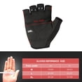 thumbnail image 2 of MTB Sport Bike Half Finger Cycling Gloves Anti-skid Bike Short, 2 of 8