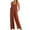 Orange, variant on IROINNID Sleeveless Suspender Jumpsuit For Women Full-Length Casual Summer Camis Pocket Suspender Jumpsuit