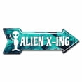 thumbnail image 2 of SignMission P-ARROW8-999990 Panneau Flèche X-ing Alien 8 x 24 Po. de Large, 2 of 4