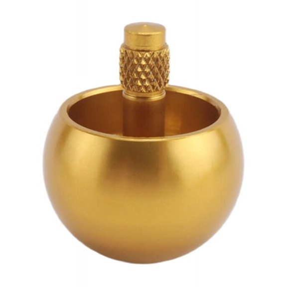 Tippe Top Metal Flip over Top Stainless Steel Top Amazing Toy Gift, Golden y3673