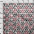thumbnail image 2 of oneOone Organic Cotton Voile Fabric Swirl & Paisley Ikat Print Fabric By The Yard 42 Inch Wide, 2 of 4