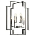 thumbnail image 4 of 43966PN Kichler Lighting Downtown Deco - 8 Light Pendant - with Transitional inspirations - 32.5 inches tall by 24 inches wide-Polished Nickel Finish, 4 of 6