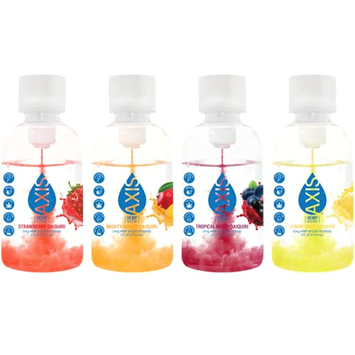 4 Pack Variety Pack Strawberry, Lemon Drop, Mighty Mango & Tropical