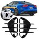 thumbnail image 5 of Bumper Side Vent Spoiler Canard Covers Sticker Carbon Fiber for Stinger 2018-2023 GT GT-Line, 5 of 5
