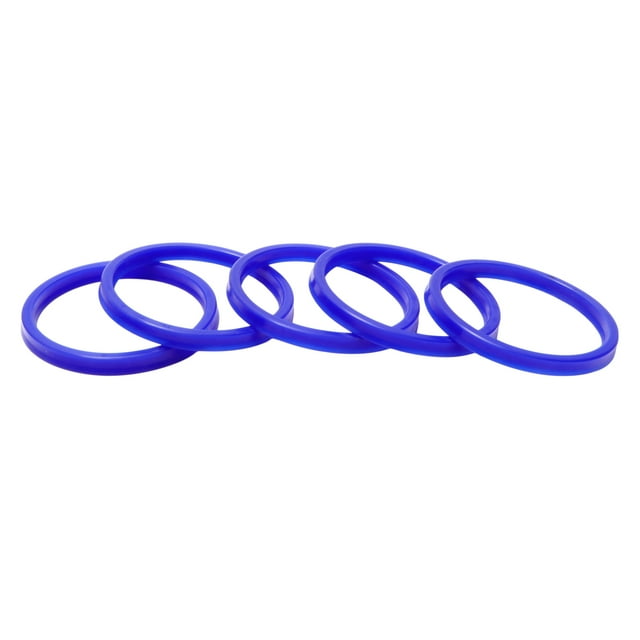 Anillo de Sello de Aceite Universal Labio UN Sello de Eje Rotativo 75x85x8mm Alta Presión TPU Azul 5 Pcs