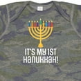 thumbnail image 4 of Inktastic 1st Hanukkah Menorah Childs Boys or Girls Baby Bodysuit, 4 of 5