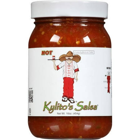 - (2 Pack) Kylito's Salsa Hot 16 oz