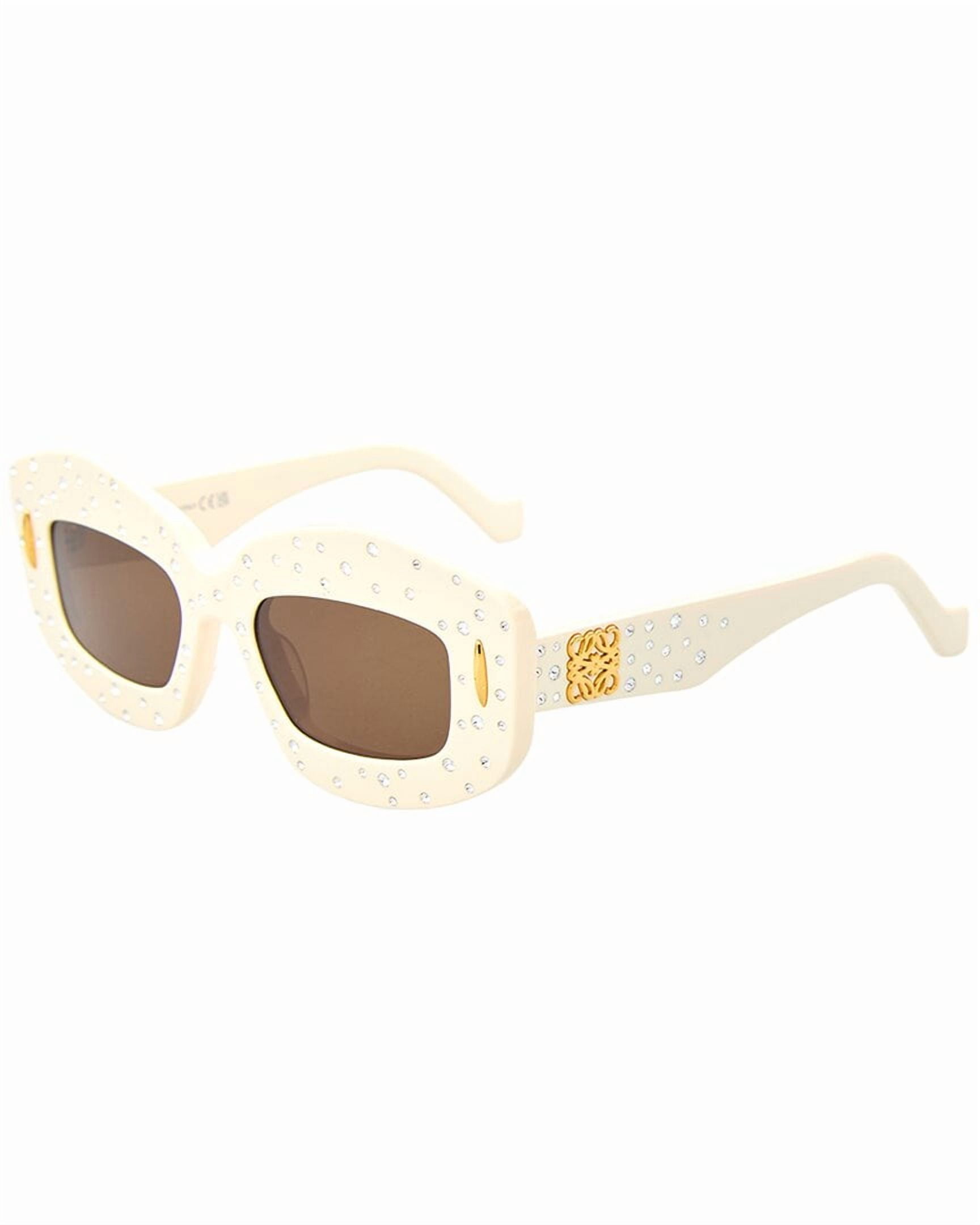 Celine Women\'s Cl4278us 55Mm Sunglasses, White Celine CL4278US 25A 55mm Cat Eye Sunglasses Women main image 2