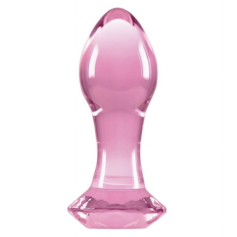 New Sensations, Novelties, Crystal Gem Anal Plug - Pink