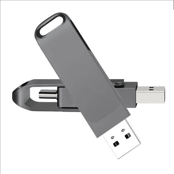 128GB USB Flash Drive Ultra Thumb Memory Drive Dual USB3.0 Jump Drive for Data Backup and Transfer for Mobile/PC/Laptop/Tablet