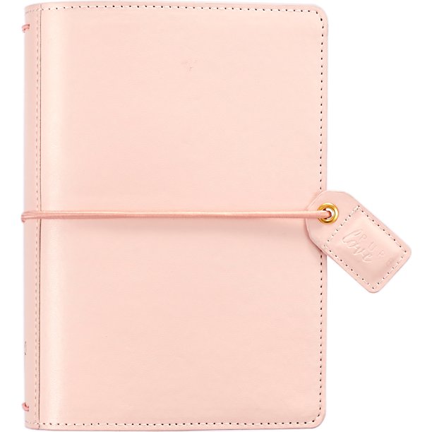 Color Crush Pocket Traveler's Planner 4.25"X6"Blush Pink