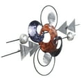 thumbnail image 3 of Empire Art Direct ADM-6048-2748-R Target Hand Painted Etched Metal Wall Sculpture, 3 of 10
