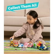 Robocar POLI Toys, BUCKY Transforming Robot Toys, 4 Action Figure Vehicles for Ages 3 and up