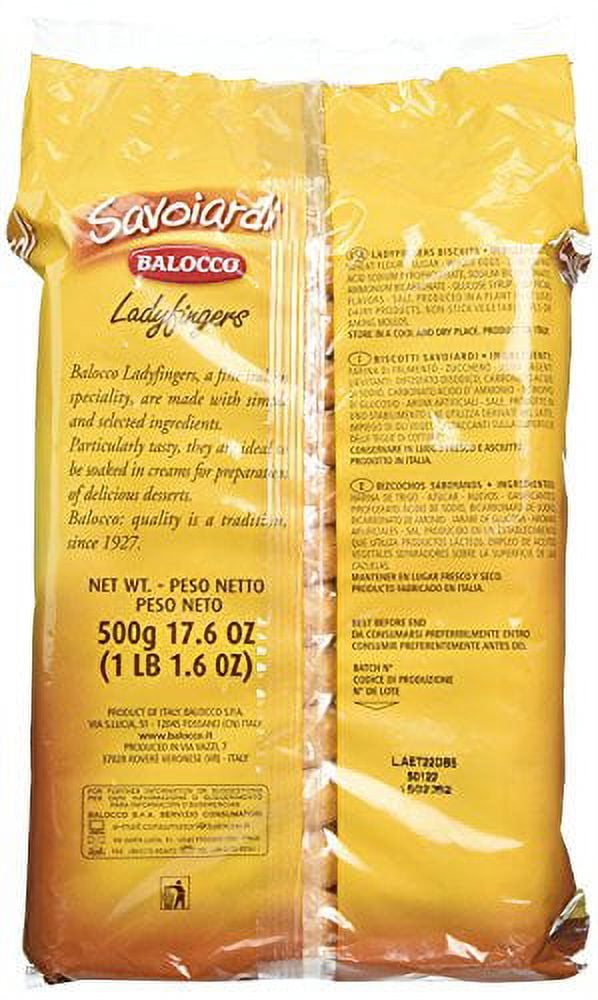 Balocco Savoiardi Ladyfingers - 1.1 Pound