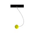 thumbnail image 3 of Bola de de muñeca, juguete de bola de pulsera, cuerda elástica, juguete interactivo, bola de pulsera de muñeca, pelota que rebota para niños Amarillo, 3 of 9