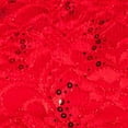 thumbnail image 4 of B DARLIN Femmes Noir à Paillettes Dentelle Recadrée Haut à Glissière Doublé Floral Manches Courtes Épaule Robe de Soirée Complète Robe 12, 4 of 4