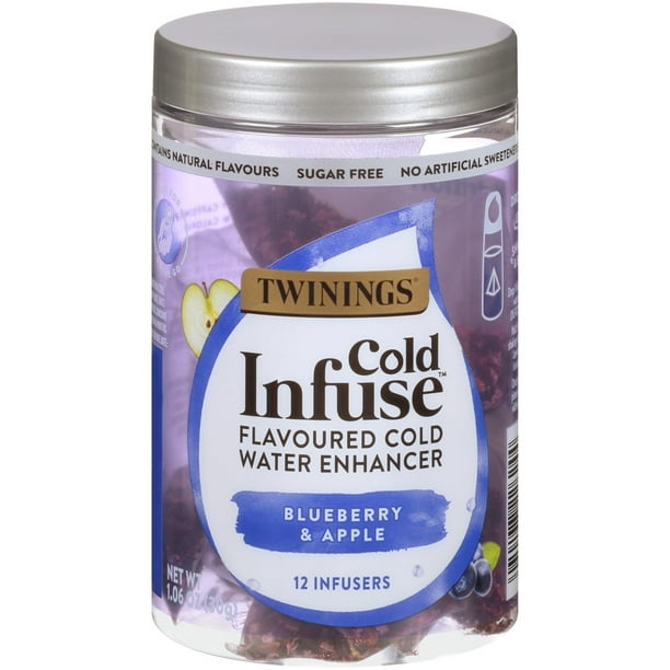 Twinings Cold Infuse Flavored Cold Water Enhancer Blueberry & Apple