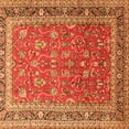 thumbnail image 1 of Ahgly Company Indoor Square Persian Orange Traditional Area Rugs, 7' Square, 1 of 1