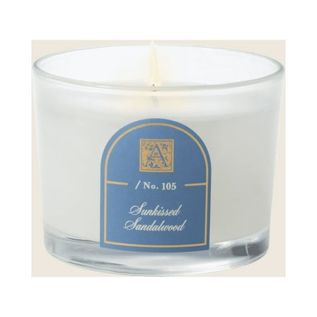 SUNKISSED SANDALWOOD Aromatique Petite Tumbler 4.5 oz Scented Jar Candle