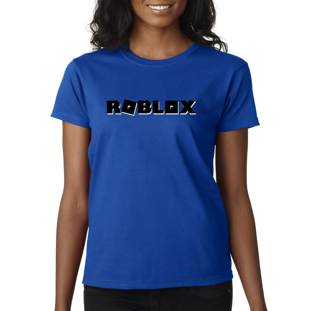 New Way - New Way 1168 - Women's T-Shirt Roblox Block Logo Game Accent ...