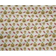 thumbnail image 4 of oneOone Polyester Lycra White Fabric Halloween Diy Clothing Quilting Fabric Print Fabric By Yard 56 Inch Wide, 4 of 4