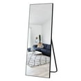 thumbnail image 1 of NeuType Full Length Mirror Floor Rectangle Black 55"x16", 1 of 9