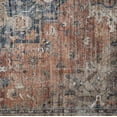 thumbnail image 3 of Everwash™ Callaghan Esther Bohemian Medallion Machine Washable Area Rug, Rust/Navy Blue, 3'11"x5'6", 3 of 11