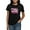 Black, variant on CafePress - Breast Cancer Survivor With Family Friends T Shirt - Women's Traditional Fit Dark T-Shirt