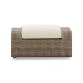 thumbnail image 2 of Richly Unique Design Outdoor Ottoman with Cushion Beige Siganture Design by Ashley Ultimate Comfort, 2 of 4