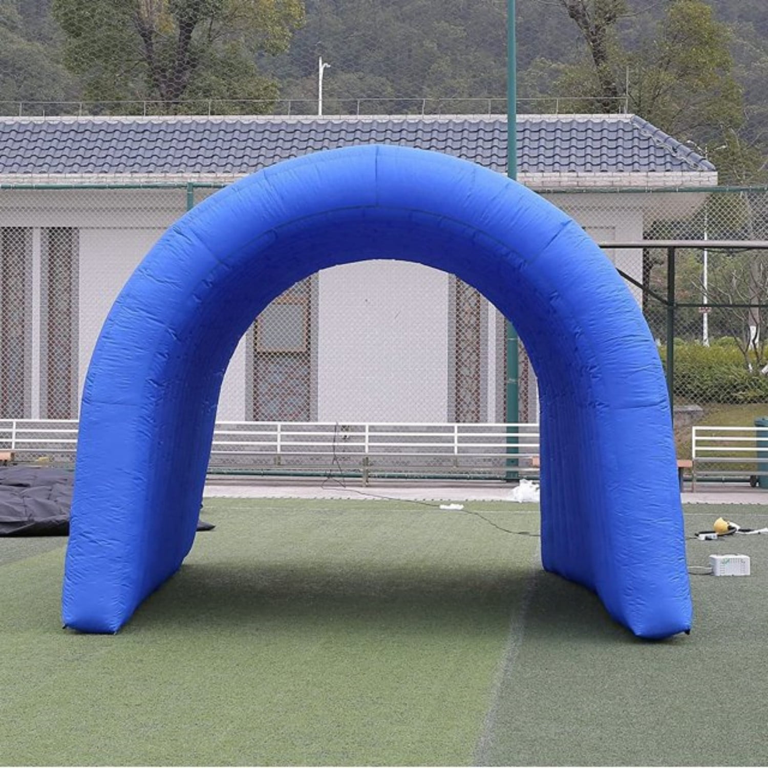 Sayok 16.7x9.84x9.19ft Inflatable Tunnel Built-in Blower Sport Entrance Tent for Advertising Events, Schools