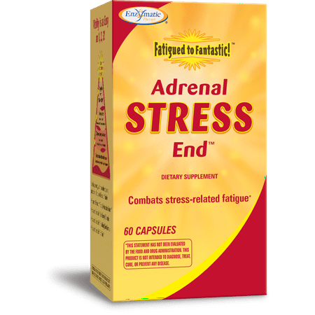 Enzymatic Therapy Fatigued to Fantastic! Adrenal Stress End 60 (Best Diet For Adrenal Fatigue)