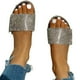 thumbnail image 1 of Sandalias Para Mujer Casual Mujer Zapatillas Mujer Sandalias Zapatos Verano Playa Viaje Zapatillas Bling Sandalia Yuarrent AP007692-05, 1 of 6