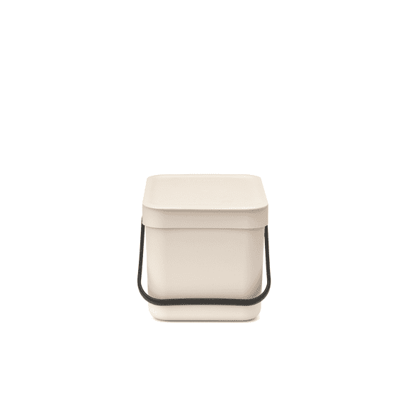 Brabantia Sort & Go Food Waste Caddy, 1.6 Gallon (6 Liter)