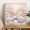 thumbnail image 4 of Mosaflare Pearl Diamond Painting Kit for Adults-Winter Cabin,DIY Diamond Art Craft for Home Decor, 12×12 inch HD Canvas, 4 of 7