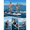 thumbnail image 2 of SOLAVERO Inflatable Stand Up Paddle Board for 2 Person, Ultra-Light SUP Board with Accessories for Adults & Youth of All Skill Levels, 2 of 8