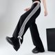 thumbnail image 5 of WILLBEST Pantalones Casuales elegantes para Mujer, con Pierna Ancha, Cintura Suelta y Bolsillos, Rectos y de Cintura Alta para Mayor Comodidad Diaria. Chica, 5 of 5