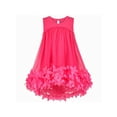 thumbnail image 1 of Robe Fille Rose Rouge Dentelle Sans Manches Lot de 2 Sac Bandoulière 5 Ans, 1 of 1
