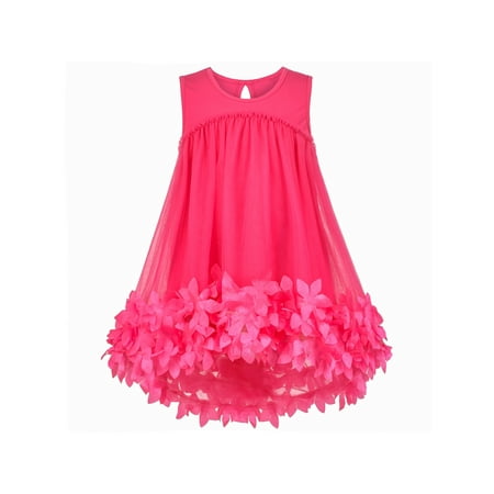 Girls Dress Rose Red Lace Sleeveless 2-pack Crossbody Bag 10 Years