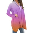 thumbnail image 5 of Neewe Womens Long Cardigan Lightweight Printed Sweater Open Front Long Sleeve Outfits, 5 of 6
