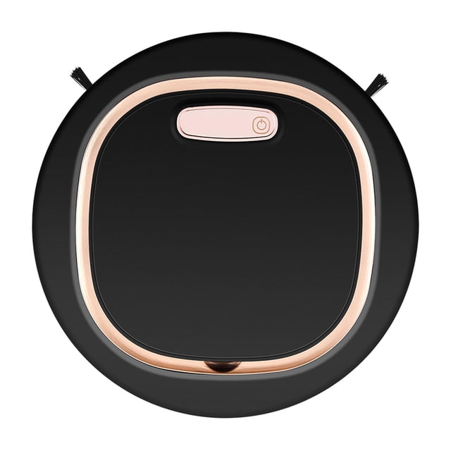 Rongfmy Smart Robot Vacuum Cleaner Auto Cleaning Mop Sweeping Robot Black