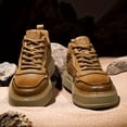 thumbnail image 5 of Four Seasons Men's Mid-Top -Lined Casual Shoes, Simple and  Versatile Sneakers, 5 of 9