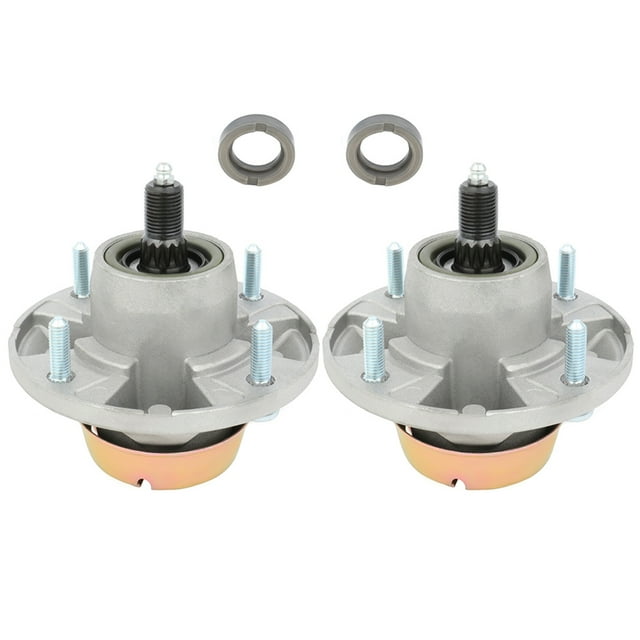 Pack of 2 ECCPP Spindle Assembly for John Deere Zero Turn Mower Deck
