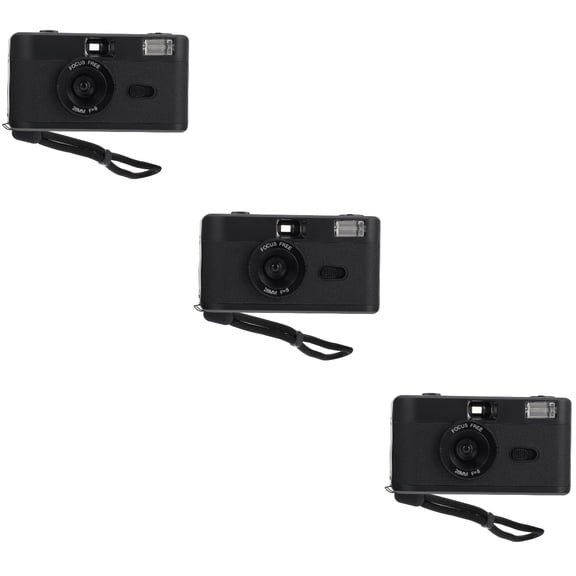 Masteelf 3 pcs  Retro Film Camera 35mm Reusable Film Camera Vintage Camera No Battery