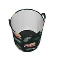 thumbnail image 3 of Goofa Baby Sloths Sleeping Printed Circular Hamper,Laundry Basket with Handles,Storage Baskets Foldable,Large Capacity Laundry Hamper-Small, 3 of 8