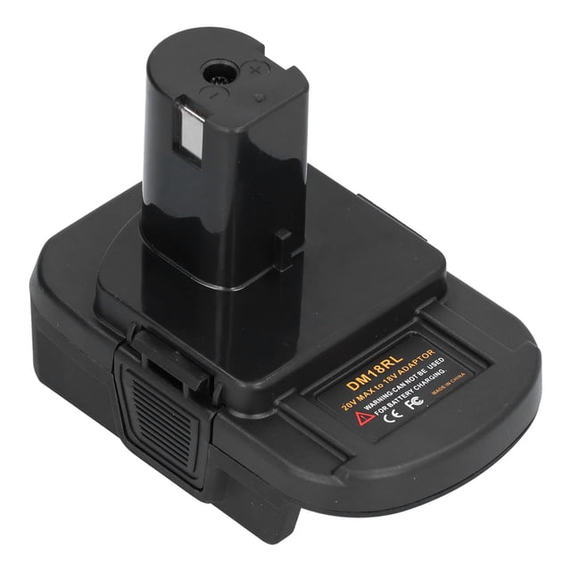 Convertidor adaptador DM18RL para batería de litio Milwaukee de 20 V DCB200 DCB203 DCB205 DCB206 M18