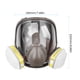 thumbnail image 3 of Máscara Respirador reutilizable de cara completa 6800 Máscara de gas Protección respiratoria Cubierta de cara completa Amplio campo de visión para pintar Vapor orgánico Soldadura Pulido Carpintería y Irfora Máscara, 3 of 7