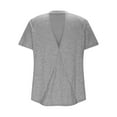 thumbnail image 4 of Xuyuer Women's Long Workout Tops,Short Sleeve Dry-Fit Mesh Open Back Loose Fit Gym Athletic Running Shirts Exercise Tee, 4 of 8