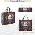 thumbnail image 6 of FORMRS Womens Corduroy Tote Bag Crossbody Shoulder Handbag with Pocket, Brown Abstract Eagle, 6 of 7