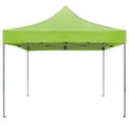 thumbnail image 2 of Lacoo 10' x 10' Pop-up Canopy with Straight Legs Wedding Party Tent Folding Gazebo Beach Canopy with Carry Bag,Green, 2 of 7